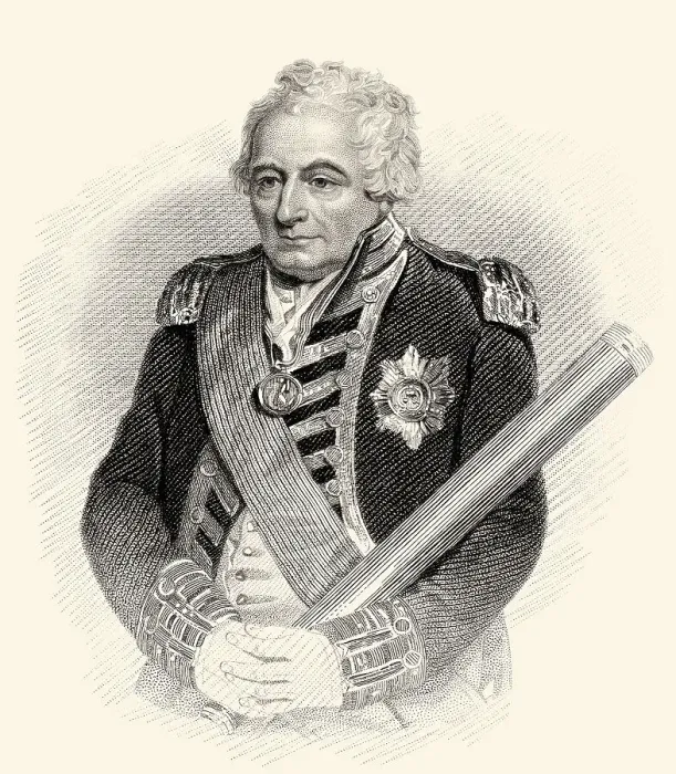 Framed Print : Admiral der Flotte John Jervis, 1 Framed Print : Admiral der Flotte John Jervis, 1