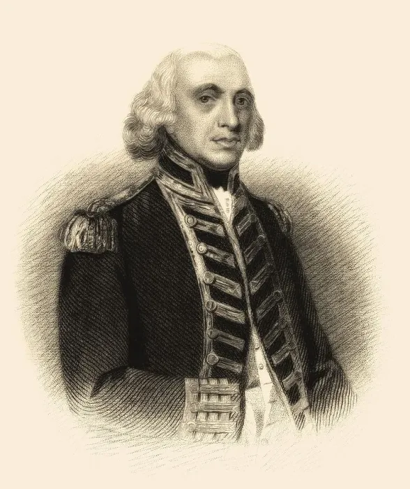 Framed Print : Admiral der Flotte Richard Howe, 1 Framed Print : Admiral der Flotte Richard Howe, 1