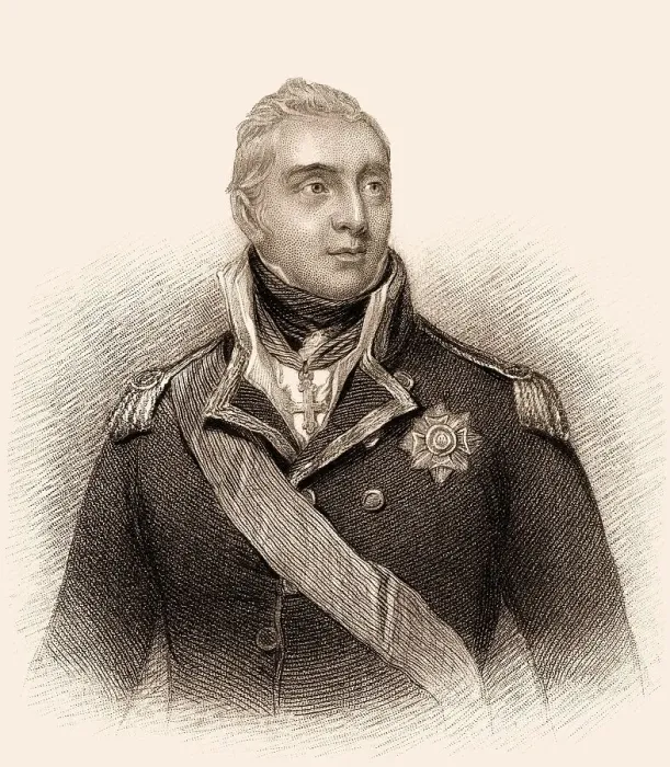 Framed Print : Admiral Edward Pellew, 1. Viscount Exmouth
