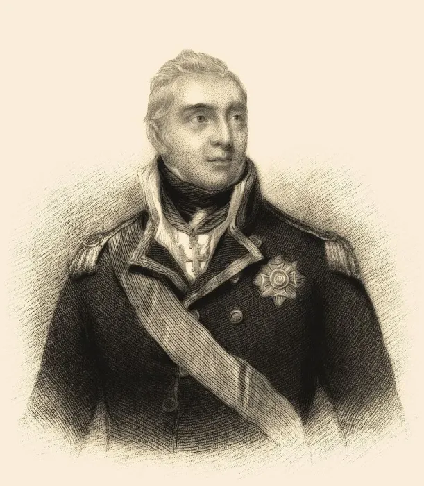 Framed Print : Admiral Edward Pellew, 1. Viscount Exmouth