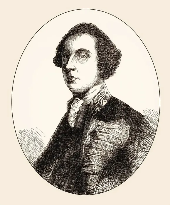 Framed Print : Admiral George Brydges Rodney, 1st Baron Rodney