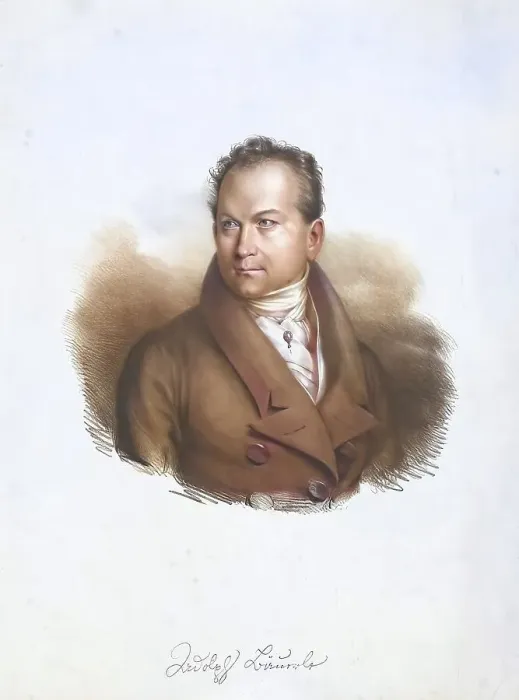 Framed Print : Adolf Baeuerle (actually Johann Andreas Baeuerle)