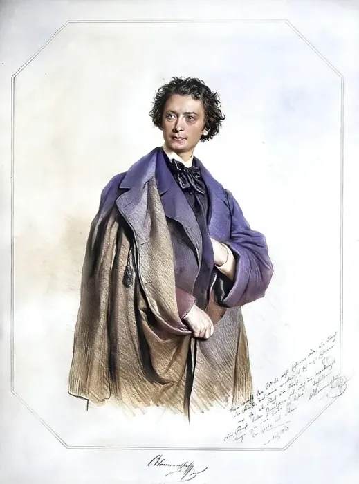 Framed Print : Adolf (since 1881 von) Sonnenthal (born 21 December 1834 in Pest)