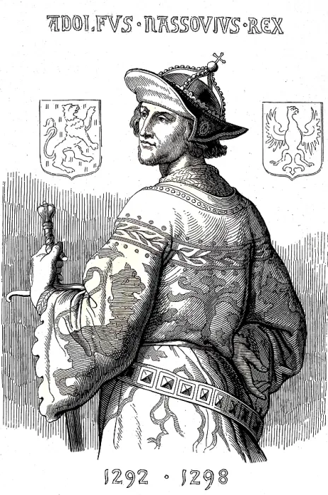 Framed Print : Adolf von Nassau (geboren vor 1250) Framed Print : Adolf von Nassau (geboren vor 1250)