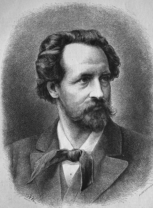 Framed Print : Adolf Wilbrandt, Adolf von Wilbrandt