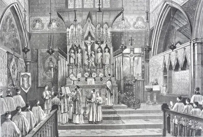 Framed Print : Advanced Ritual in the Church of England