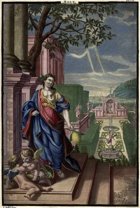 Framed Print : Aegle, Aigle, from Greek mythology