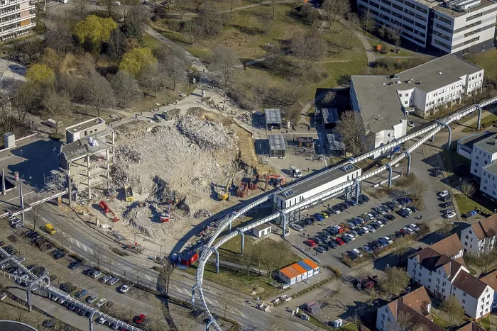 Framed Print : Aerial photo, TU Technical University Dortmund Framed Print : Aerial photo, TU Technical University Dortmund