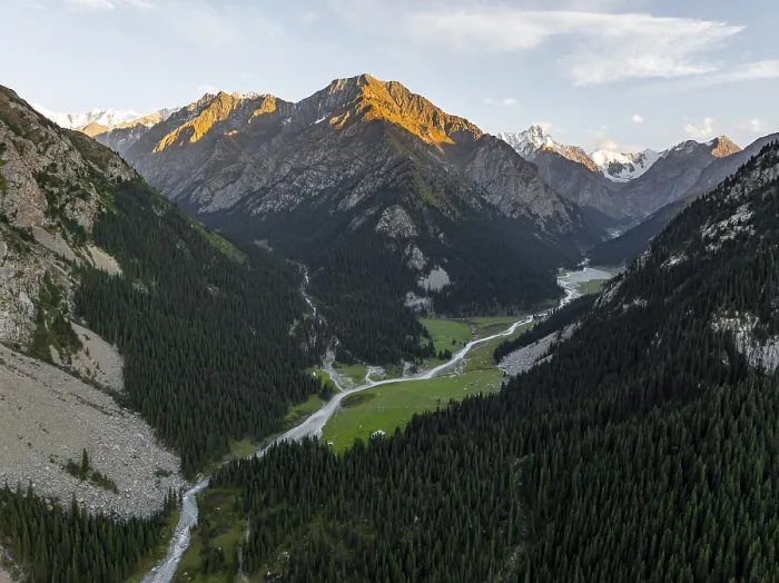 Framed Print : Aerial view, Green Mountain Valley