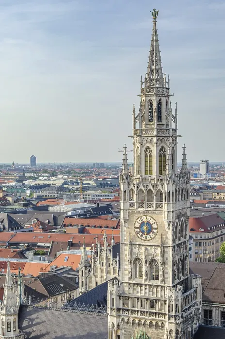 Framed Print : Aerial view of the New Town Hall