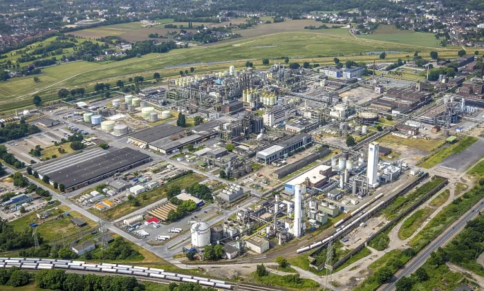 Framed Print : Aerial view, Oxea plant (Ruhrchemie) Framed Print : Aerial view, Oxea plant (Ruhrchemie)