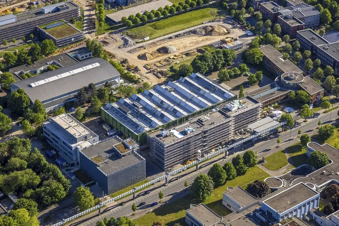 Framed Print : Aerial view, TU Technical University Dortmund TZDO Technology Centre Dortmund Framed Print : Aerial view, TU Technical University Dortmund TZDO Technology Centre Dortmund