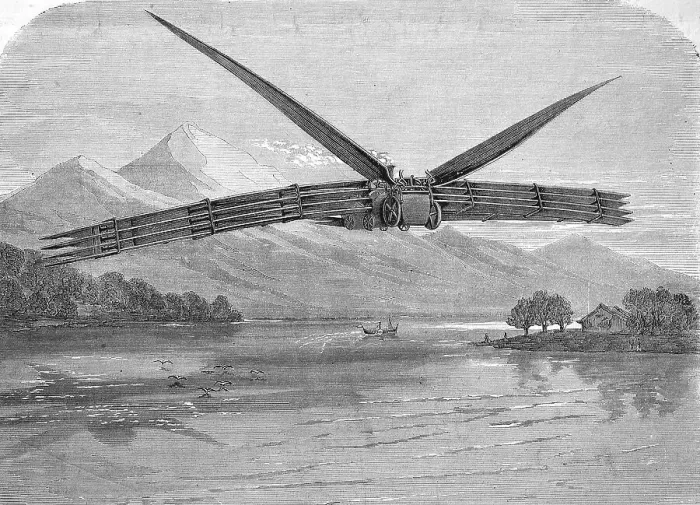 Framed Print : Aeronautical navigation device