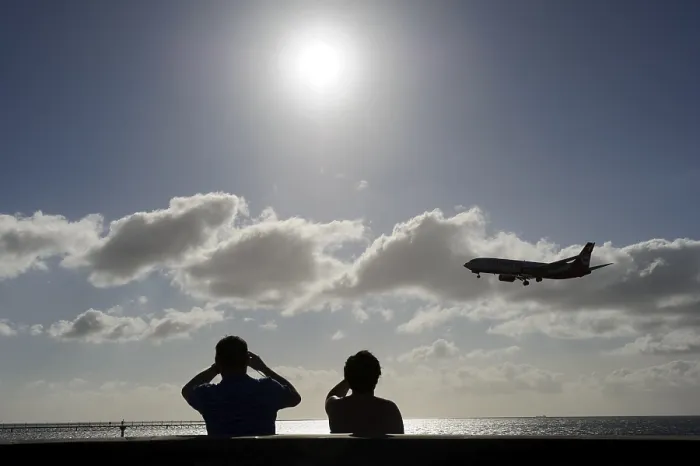 Framed Print : Aeroplane, Airport, Arrecife, Lanzarote