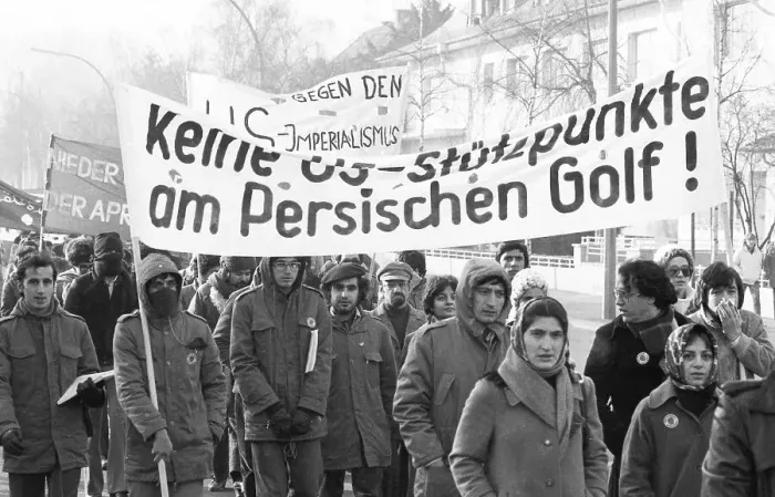 Framed Print : Afghans and some Germans demonstrated against US interference in Afghanistan on 19 Framed Print : Afghans and some Germans demonstrated against US interference in Afghanistan on 19