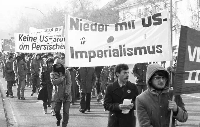 Framed Print : Afghans and some Germans demonstrated against US interference in Afghanistan on 19 Framed Print : Afghans and some Germans demonstrated against US interference in Afghanistan on 19