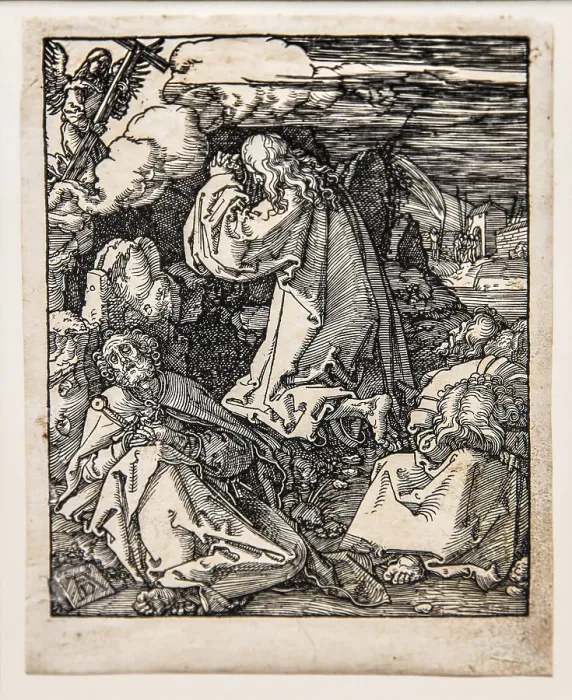 Framed Print : The Agony in the Garden, 1510, The Little Passion
