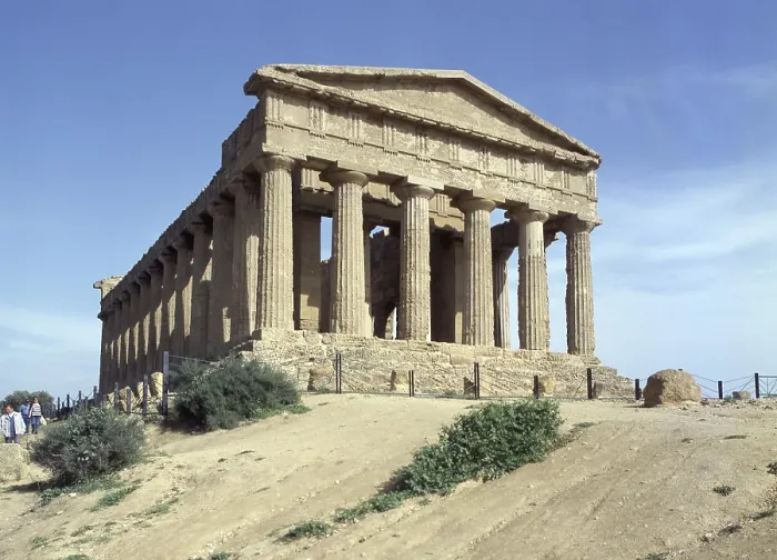 Framed Print : Agrigento, Temple of Concordia