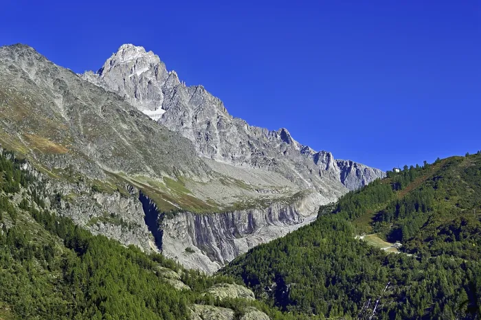 Framed Print : Aiguille du Chardonnet, front foothills of the Argentiere glacier Framed Print : Aiguille du Chardonnet, front foothills of the Argentiere glacier