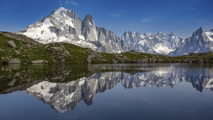 Framed Print : The Aiguille Verte