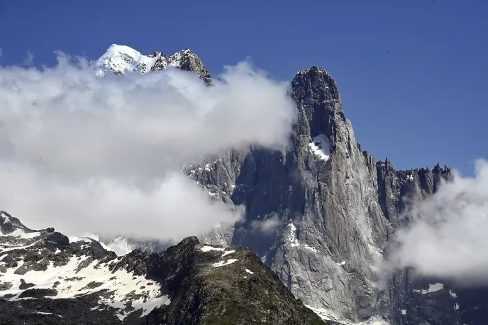 Framed Print : Aiguille Verte and Aiguille du Dru Framed Print : Aiguille Verte and Aiguille du Dru