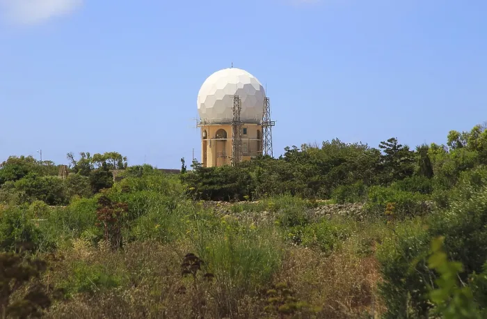 Framed Print : Air Traffic Services Had-Dingli Radar Station