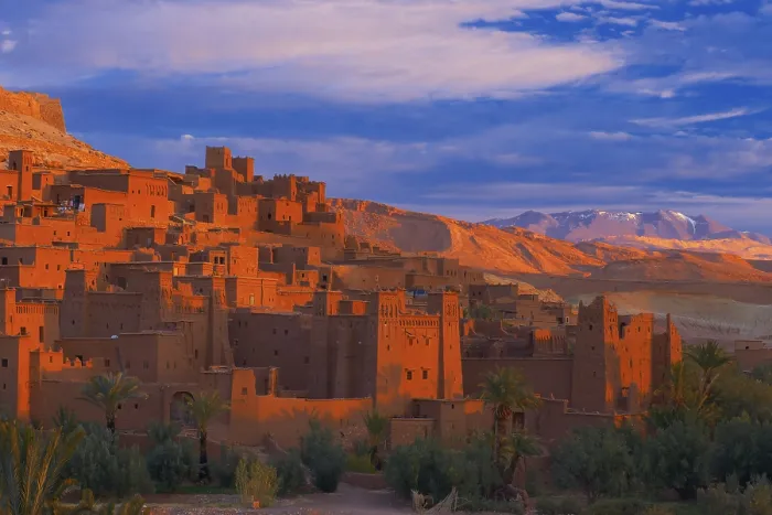 Framed Print : Ait Benhaddou Kasbah, UNESCO World Heritage Site