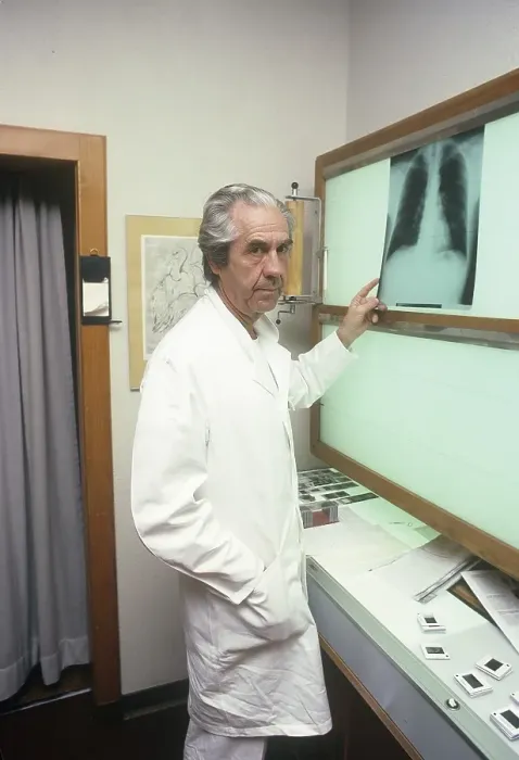 Framed Print : Ake Senning. Swedish surgeon. Born December 14