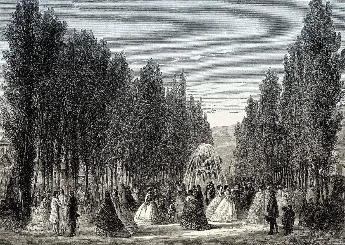 Framed Print : Alameda de las Delicias, Santiago