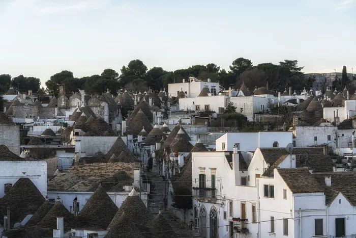 Framed Print : Alberobello Trulli Houses captured during sunrise hours
