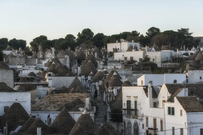Framed Print : Alberobello Trulli Houses captured during sunrise hours