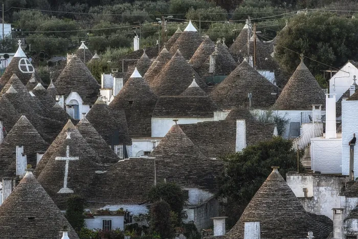 Framed Print : Alberobello Trulli Houses captured during sunrise hours