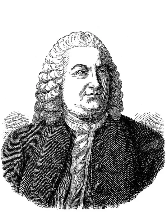 Framed Print : Albrecht Viktor Haller, from 1749 von Haller