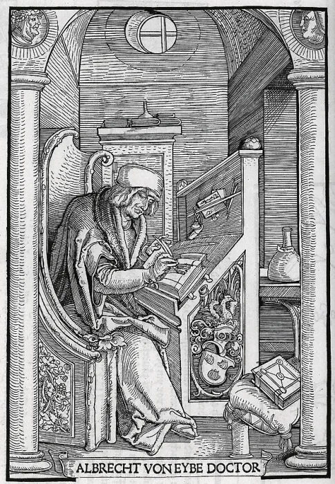 Framed Print : Albrecht von Eybe 1511, woodcut Framed Print : Albrecht von Eybe 1511, woodcut