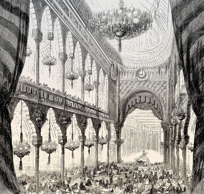 Framed Print : The Alcazar, a former performance hall Framed Print : The Alcazar, a former performance hall