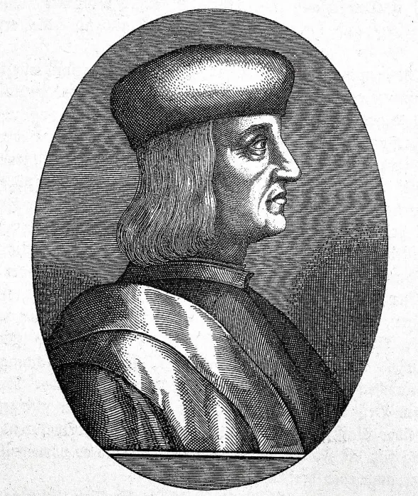 Framed Print : Aldus Pius Manutiu, a Venetian printer and publisher