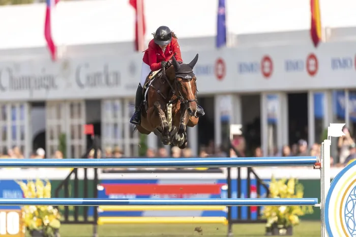 Framed Print : Alessandra Reich of Austria, riding Oeli R Framed Print : Alessandra Reich of Austria, riding Oeli R