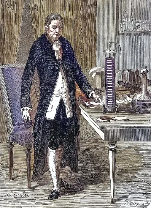 Framed Print : Alessandro Volta (1745-1827) Italian physicist Framed Print : Alessandro Volta (1745-1827) Italian physicist