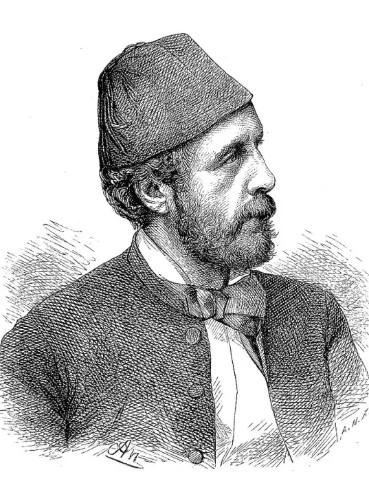 Framed Print : Alexander Caratheodory Pasha (born 1833)
