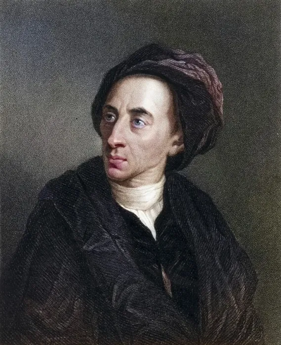 Framed Print : Alexander Pope (1688-1744), English poet Framed Print : Alexander Pope (1688-1744), English poet