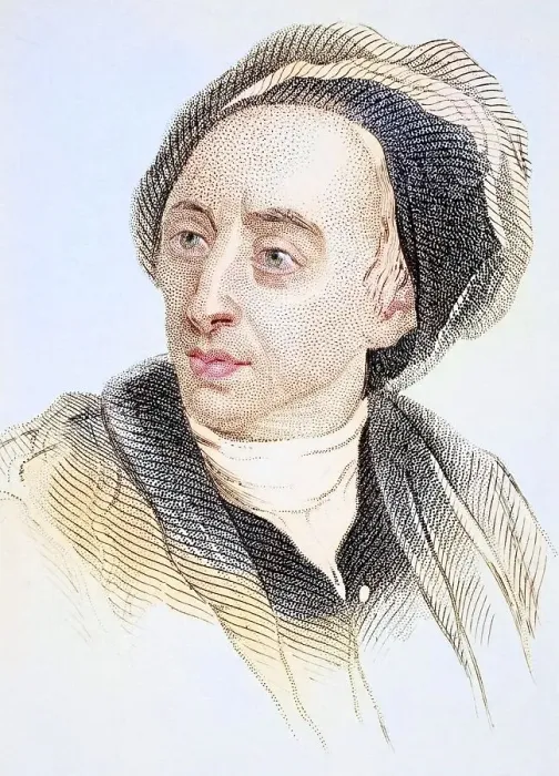 Framed Print : Alexander Pope, 1688-1744, English poet and satirist Framed Print : Alexander Pope, 1688-1744, English poet and satirist