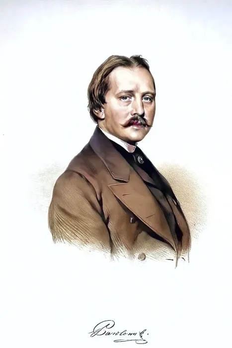 Framed Print : Alexander von Pawlowski (1830-1882)