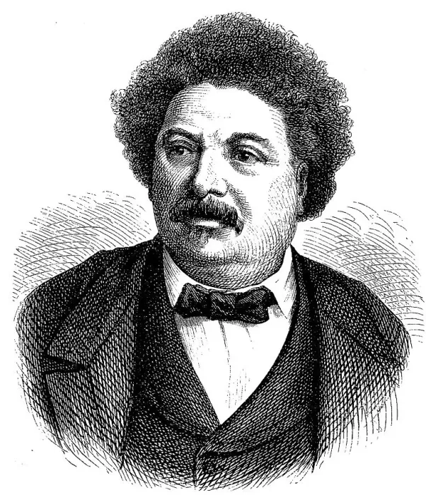 Framed Print : Alexandre Dumas, 24 July 1802, 5 December 1870