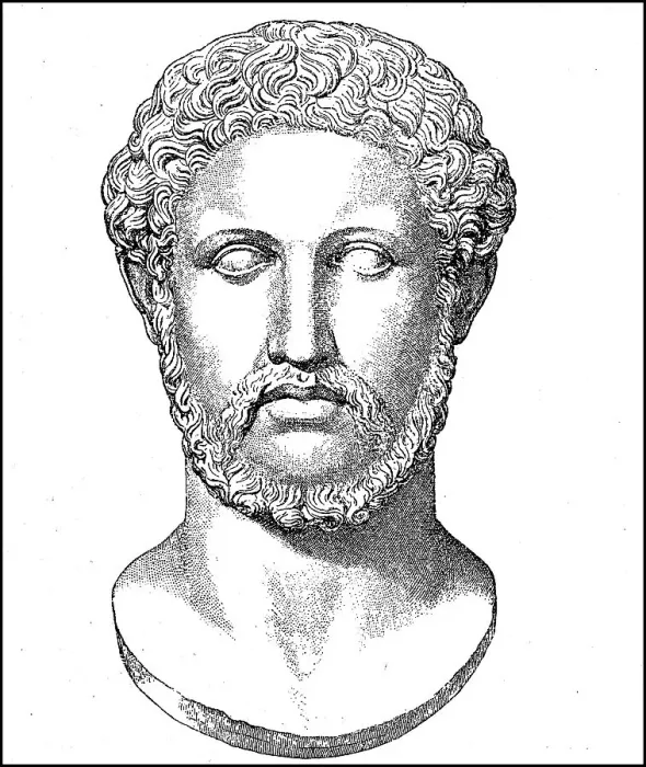 Framed Print : Alkibiades, Alkibiades, c. 450 BC - 404 BC an important Athenian statesman