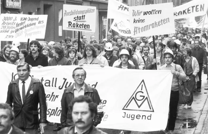 Framed Print : All individual trade unions in the DGB demonstrated together with about 50 Framed Print : All individual trade unions in the DGB demonstrated together with about 50