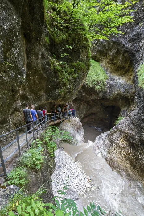 Framed Print : Almbachklamm, Berchtesgaden Biosphere Reserve