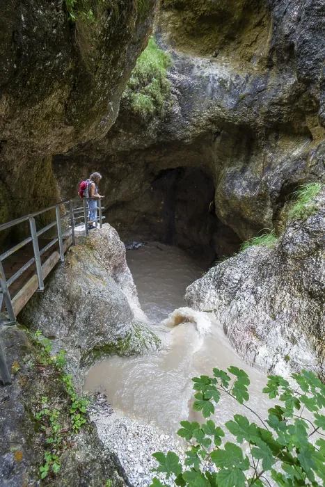 Framed Print : Almbachklamm, Berchtesgaden Biosphere Reserve
