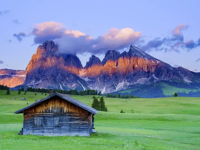 Framed Print : Alpe di Siusi, Sassolungo, Plattkofel Framed Print : Alpe di Siusi, Sassolungo, Plattkofel