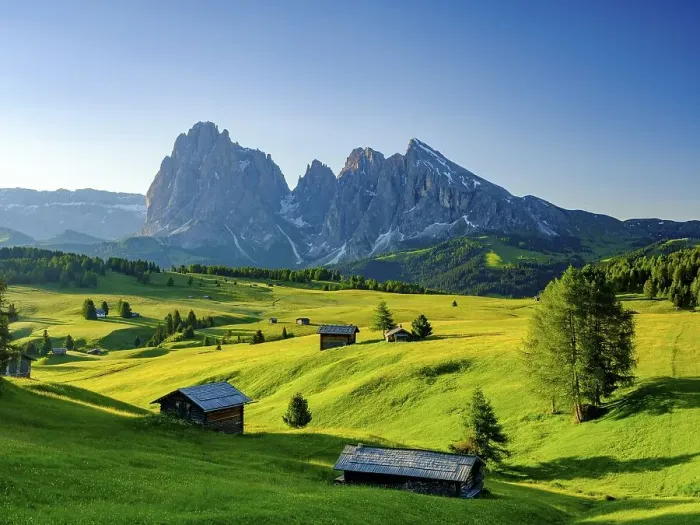 Framed Print : Alpe di Siusi, Sassolungo, Plattkofel