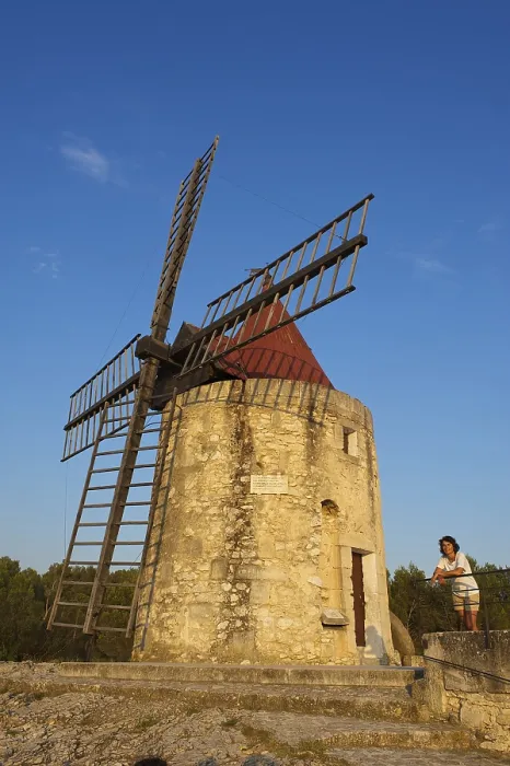 Framed Print : Mill by Alphonse Daudet near Fontvieille